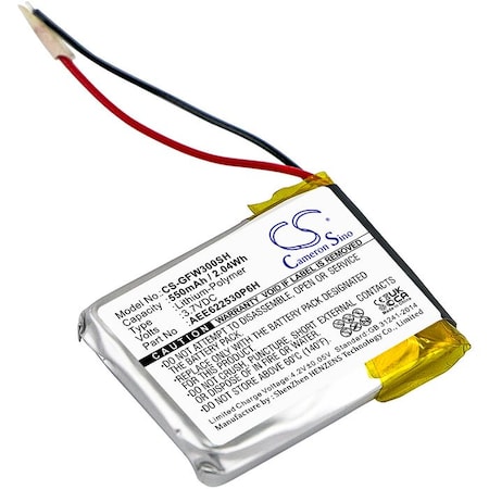 Bsc Preferred Golf Buddy WT3 GPS Watch Smart Watch Replacement Battery CS-GFW300SH